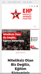 Mobile Screenshot of ehp.org.tr